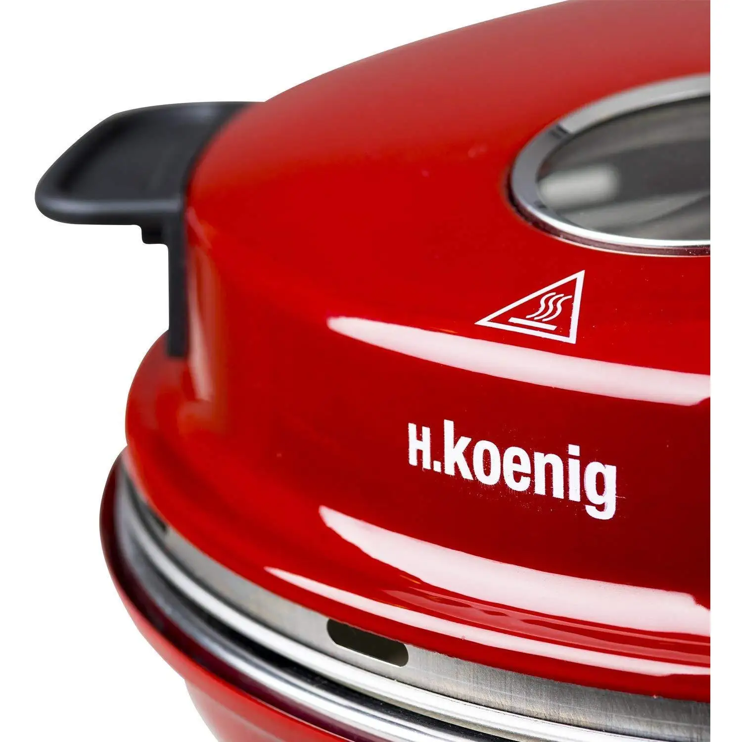 Электрическая пицца H.Koenig NAPL350 для пиццы 1200 Вт 32 см диаметр регулируемая