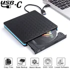 Универсальный внешний DVDCD VCD-привод с разъемом USB 3,0, горелка, RW, SVCD-привод, проигрыватель, оптический привод для MacPCApple LaptopOSWindows