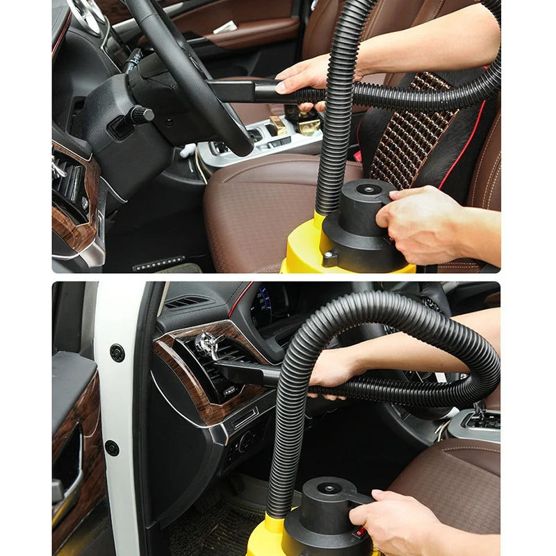Портативный пылесос для автомобиля мощный ручной автомобильный сухой турбо DC 12V |