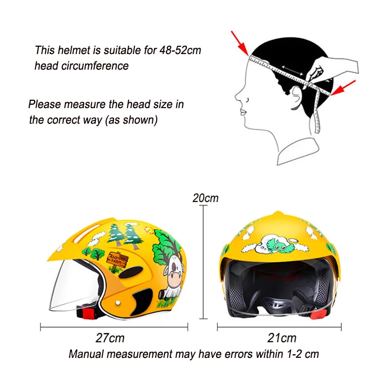 3-8 Years Bicycle Helmet for Kids Full Face Cover Sport Helmets Children's MTB Cycling Skating Safty Protection. | Автомобили и