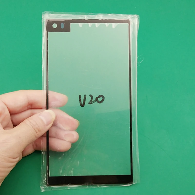 5 шт. сменный ЖК передний сенсорный экран стеклянный внешний объектив для LG V20 H990N