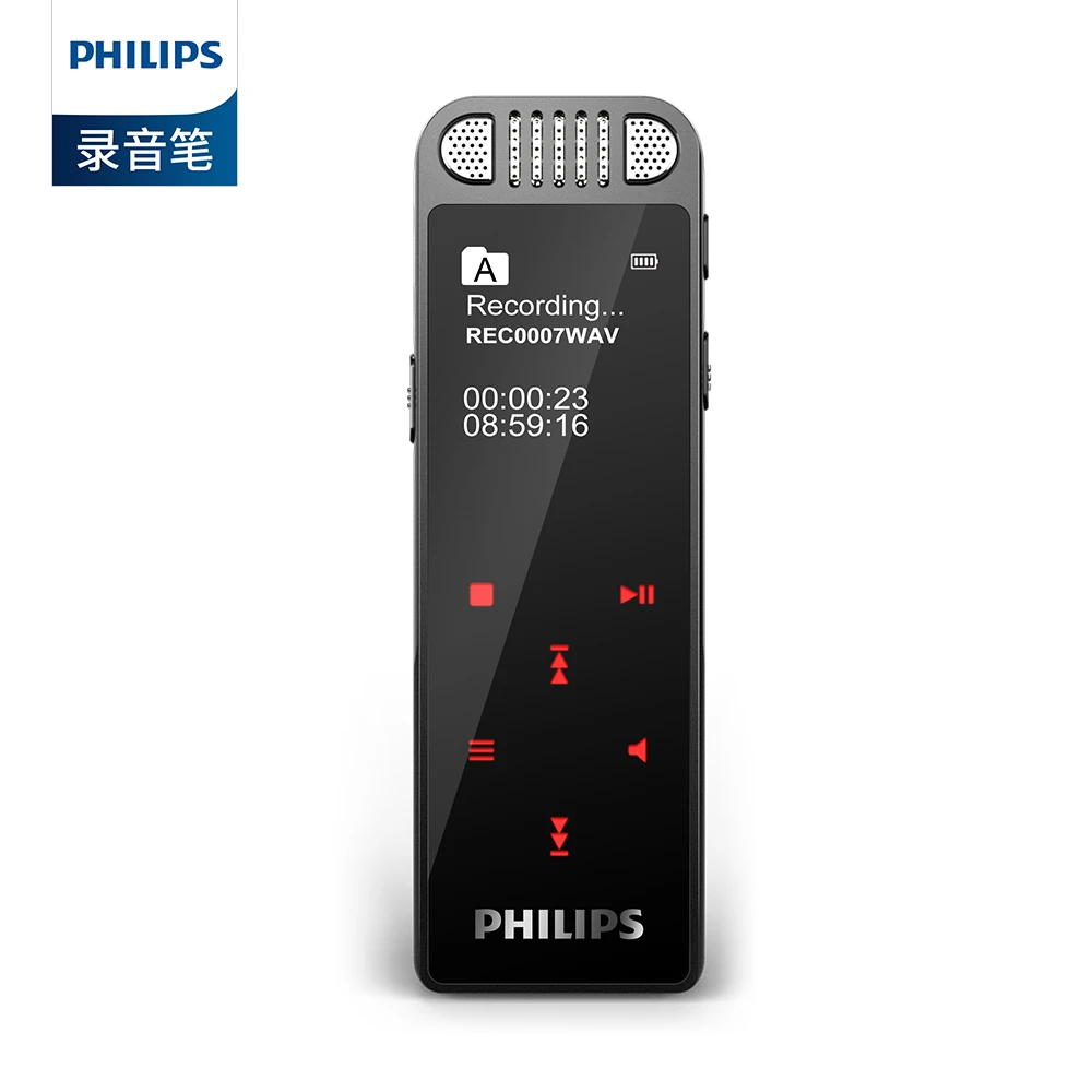 Philips VTR8060 64 Гб мини Wifi цифровой Аудио Диктофон Tracer ручка профессиональная Голосовая активация Поддержка приложения