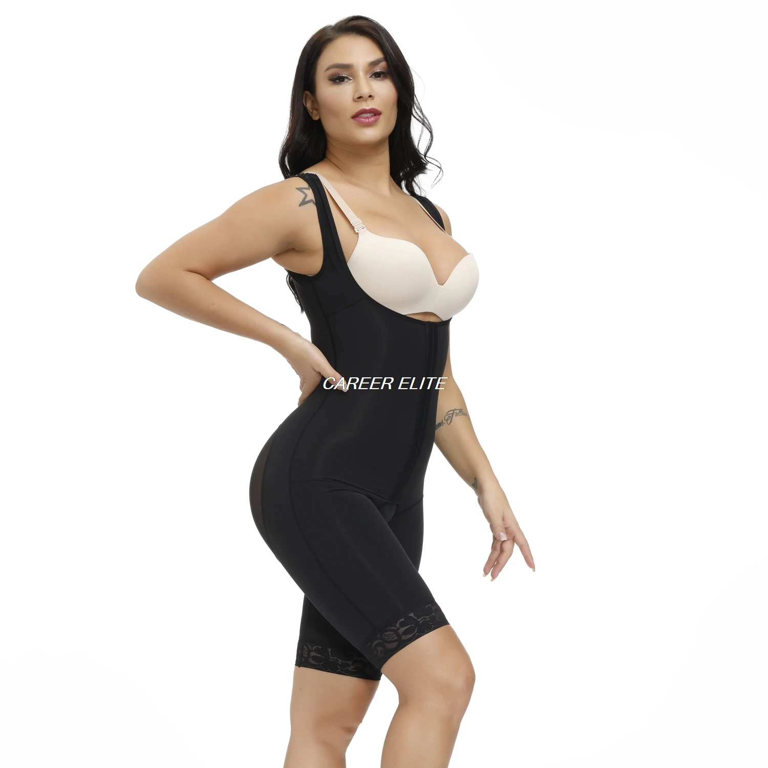 

Breasted Lace Butt Lifter High Waist Trainer Body Shapewear Women Girdles Slimming Underwear with Tummy Control Panties