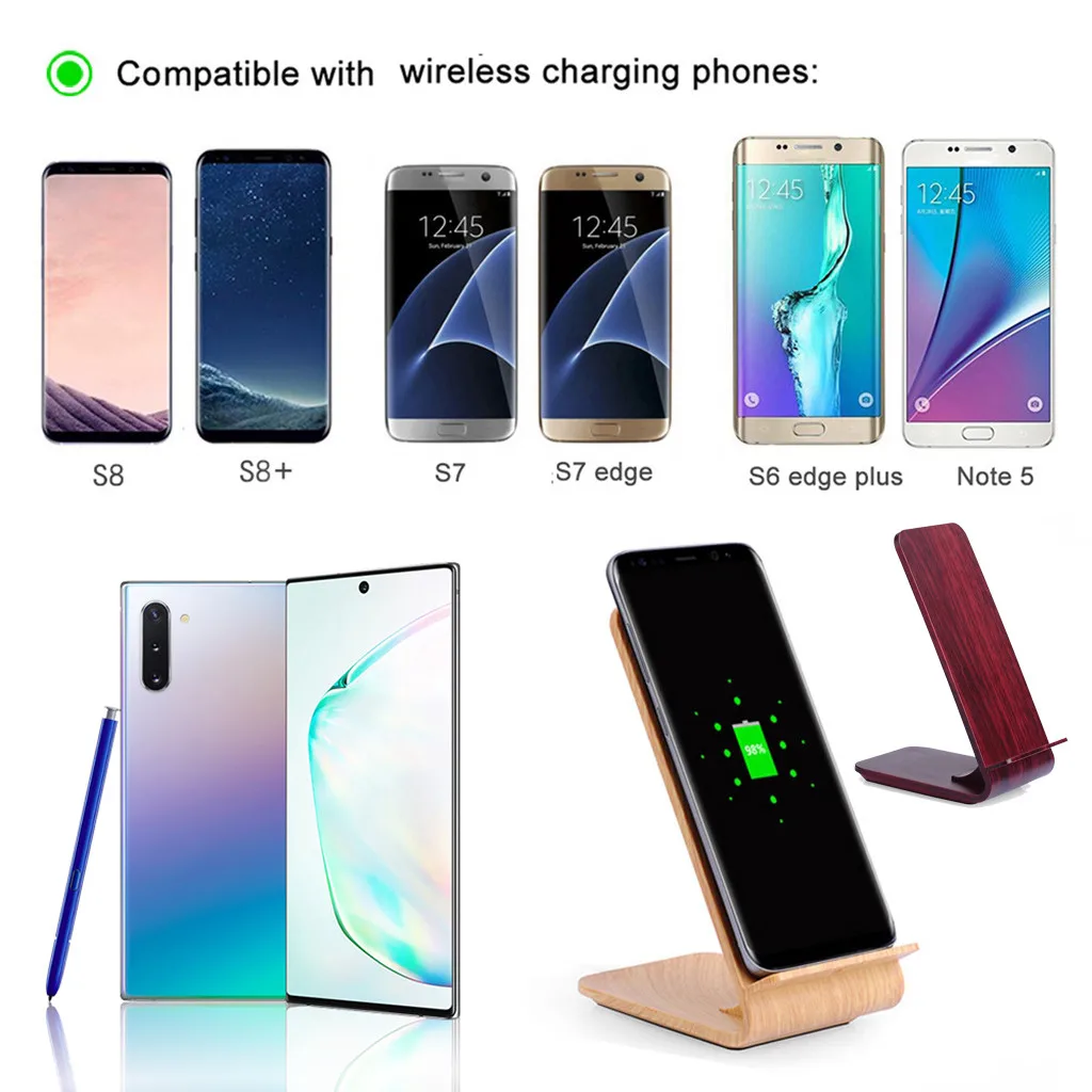 2 катушка зарядная станция Беспроводное зарядное устройство Подставка для
