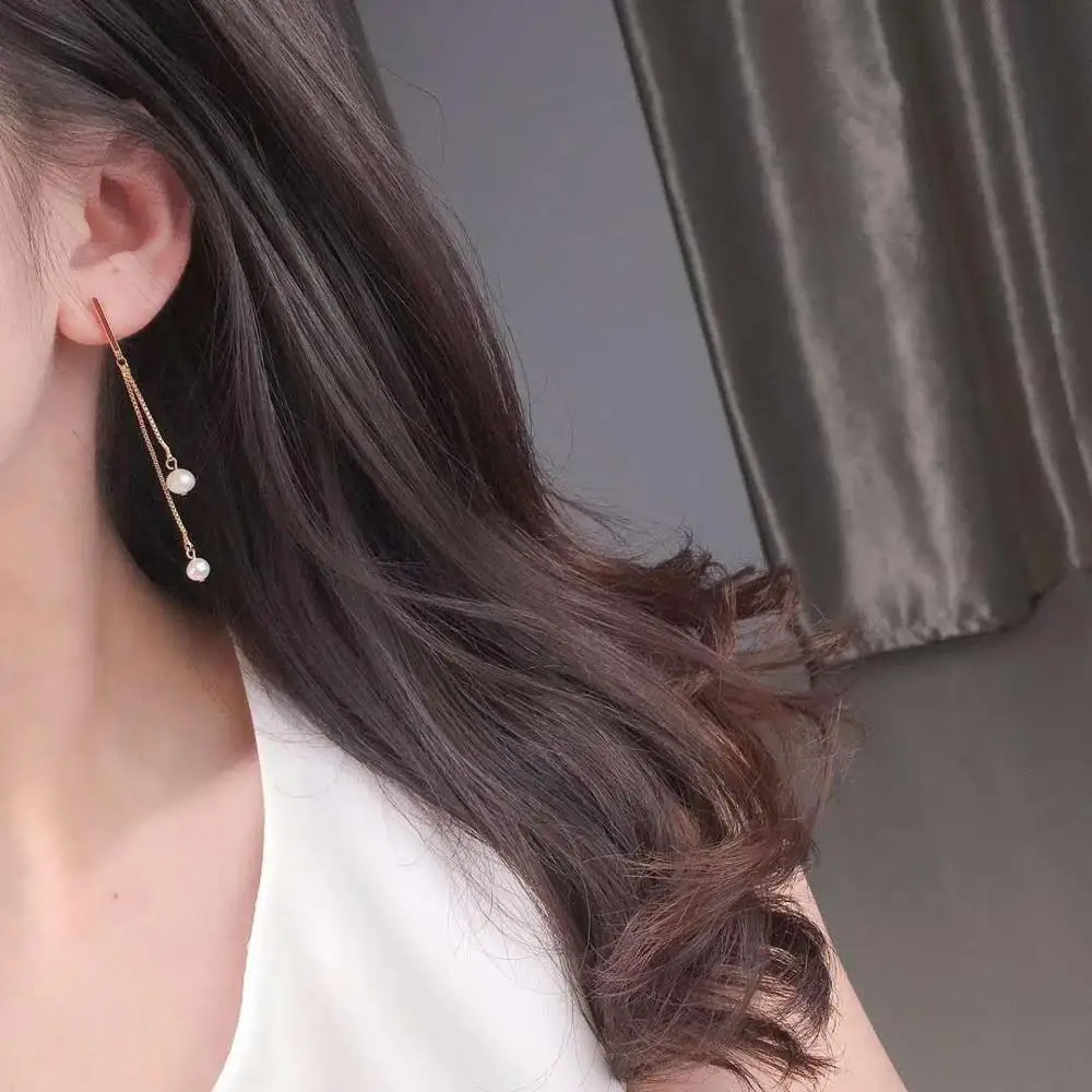 WKOUD Изящные Жемчужные ювелирные изделия из натурального пресноводного жемчуга