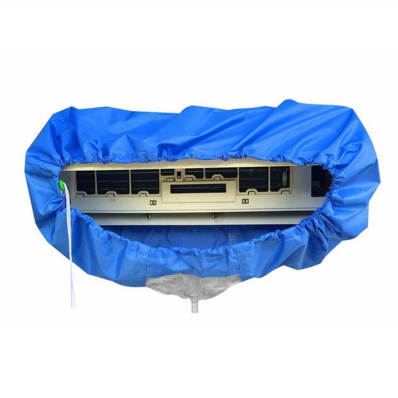 

Air Conditioner Cleaning Air Conditioning Cover Washing Wall Mounted Protective Dust Cover Clean Tool Tightening DustChairCover