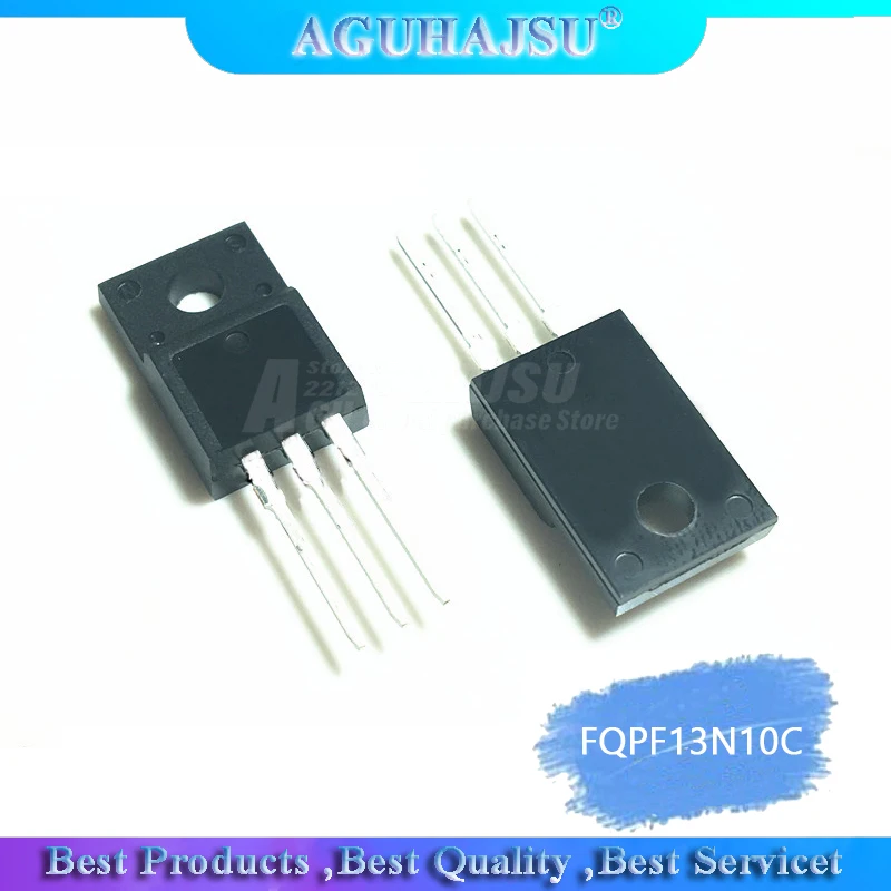 10 шт./лот FQPF13N10C 13N10 N Channel новый оригинальный с функцией для использования в сети|c c|