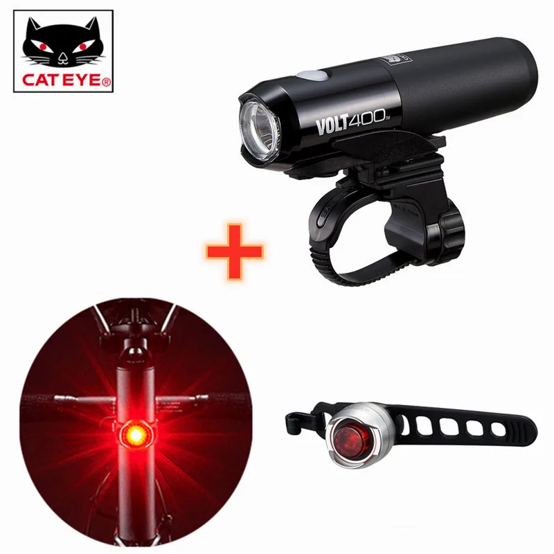 Фасветильник велосипедная аккумуляторная CATEYE водонепроницаемый фонарь на руль