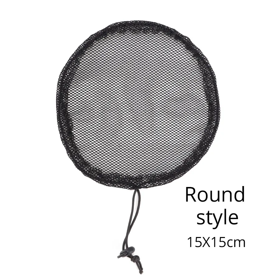 Round style 16 см* 14,5 см материал для изготовления булочек для волос 1 шт./лот, для изготовления хвоста, эластичная сетка для волос с лиловой сеткой для парика - Цвет: Round style