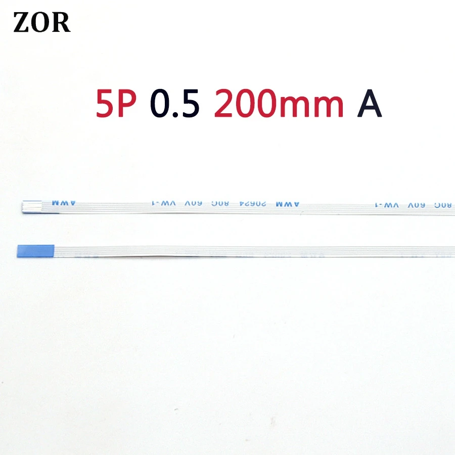 2-500 шт./партия плоский гибкий кабель 0 5 мм контактов длина 200 20 см ширина 3 | Кабели и