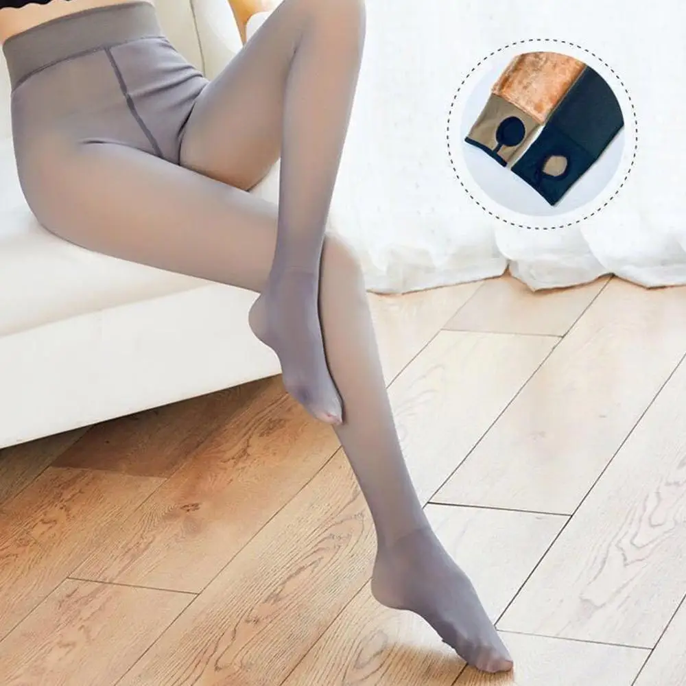 Женские плотные теплые флисовые зимние леггинсы с высокой талией облегающие для