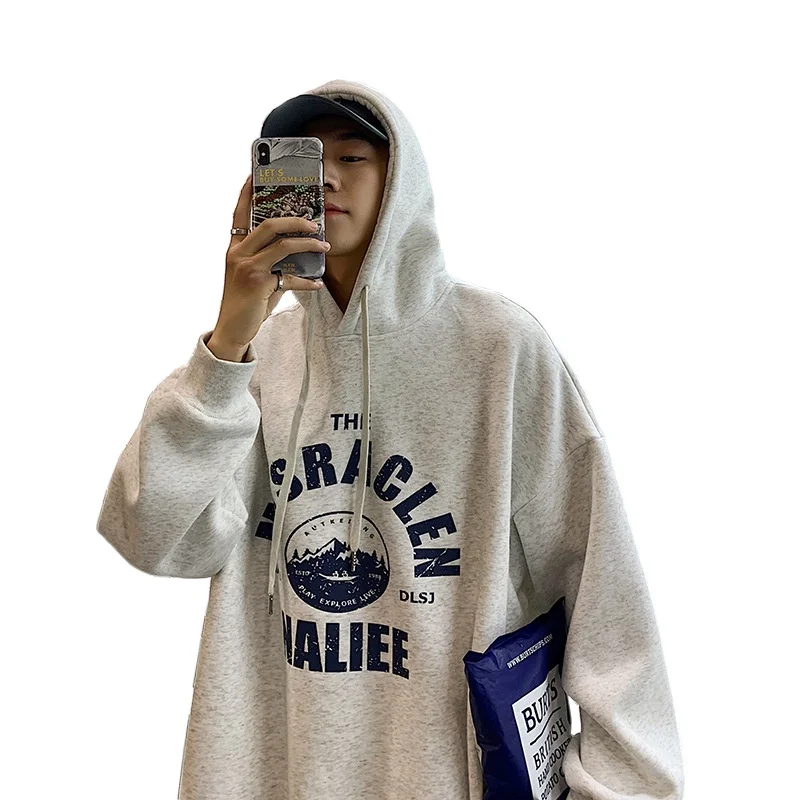 

New Spring 2021 Trend Is A Laid-back Loose-fitting Casual Monogram Hoodie