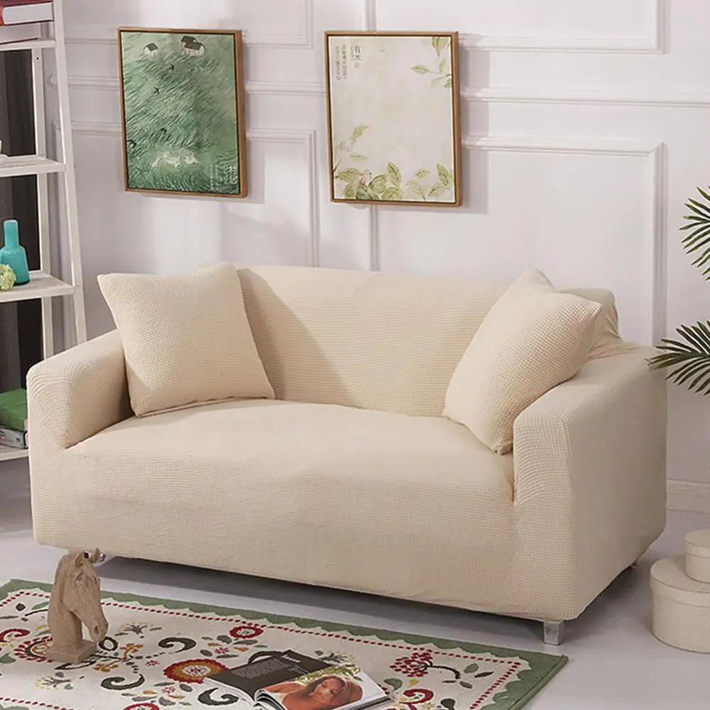 Sofa Slipcovers Printing Stretchable Elastic Cover Modern 4 Seater SA47008 | Дом и сад