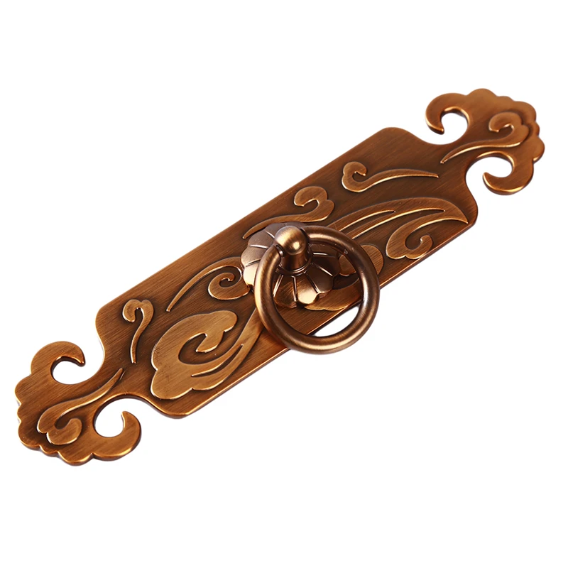 1 шт. дверная ручка из цинкового сплава в китайском стиле мебельные ручки