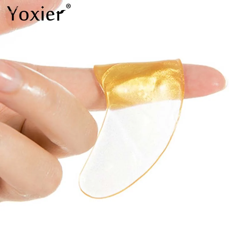 Yoxier 24k Золотая кристальная коллагеновая маска для глаз темные круги
