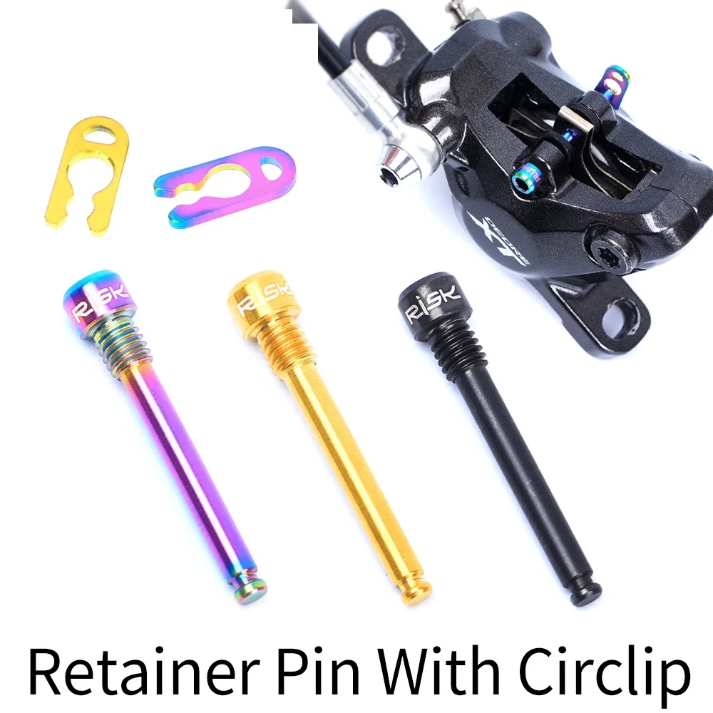 Титановый фиксирующий штифт с стопорным болтом для гидравлического дискового