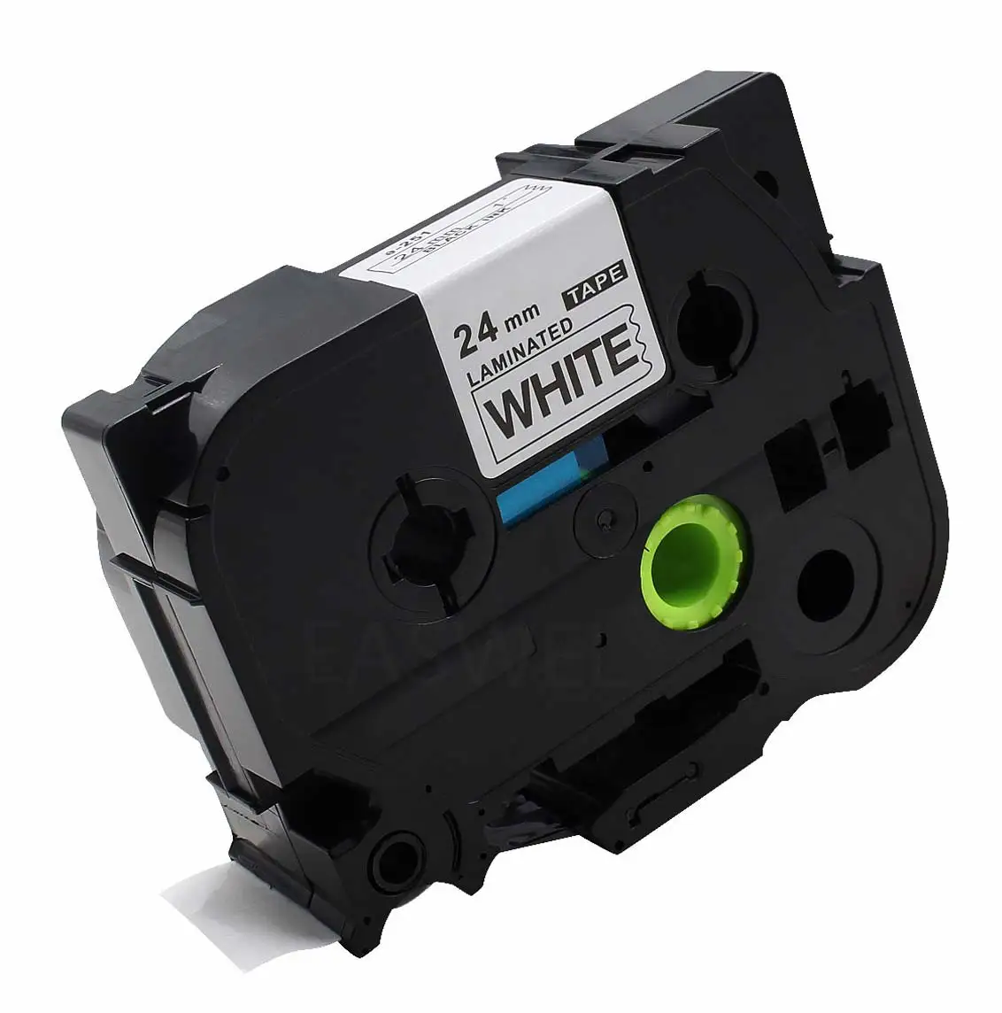 24mm Black on White Label Tape Maker For BROTHER P-Touch TZ-151 TZ-155 | Электроника