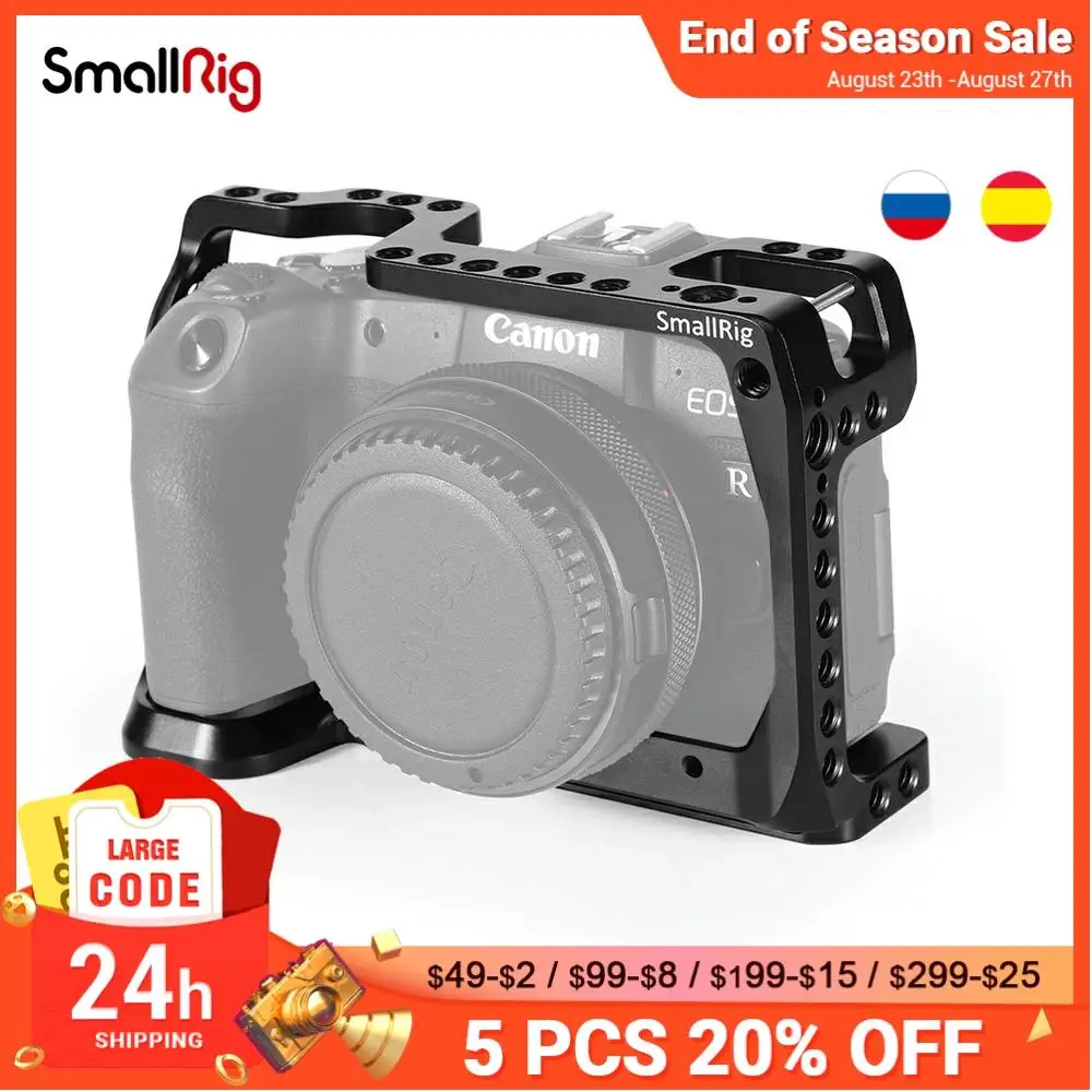 Клетка для цифровой зеркальной камеры SmallRig Canon EOS RP с резьбовыми отверстиями 1/4 3/8