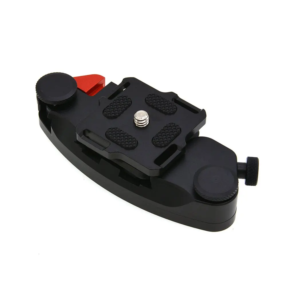 

Metal Buckle Aluminum Alloy Photo Camera Clip Quick Release Splint With 1/4 Tripod Screw For Dslr Camera 1 Piece