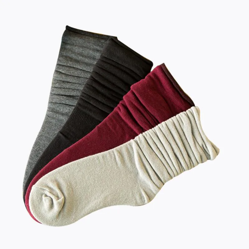 5Pairs Fashion Colorful Womens Female Candy Color Crew Cotton Ladies Solid Casual Cute Warm Woman Funny Socks | Женская одежда