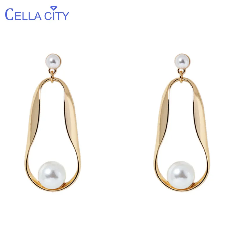 Женские серьги-капельки из серебра 925 пробы с жемчугом | Украшения и аксессуары