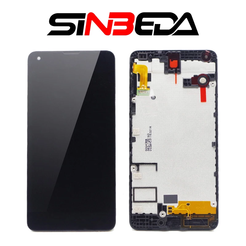 ЖК дисплей Sinbeda 4 7 дюйма для Nokia Lumia 550 сменный сенсорный экран с дигитайзером в