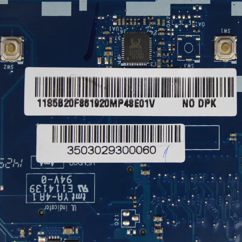 ZAWBA/BB LA-B291P новая материнская плата для lenovo B50-45 материнская плата для ноутбука AMD E1-6010 cpu FRU: 5B20G37238 Протестировано в целости и сохранности