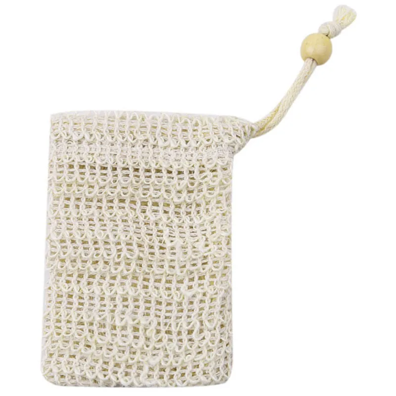 Горячая Новинка 6 шт сумка для хранения мыла 100% натуральный скраб отшелушивающий