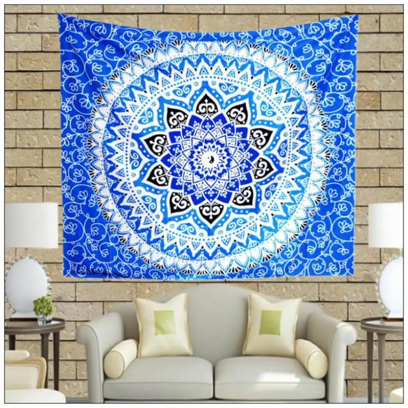 Новый Гобелен Мандала Zen настенная пляжная вешалка для полотенец хлопок домашний