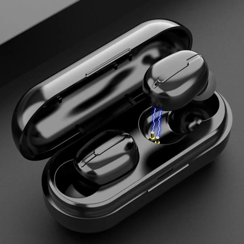 

Mini Sport TWS Bluetooth 5.0 Charging Box Wireless HiFi In-Ear Earbuds Earphones