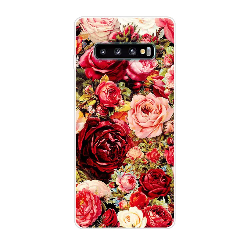 Для samsung Galaxy S10 Plus чехол s 10 Lite S10E E мягкая задняя крышка из ТПУ для Galaxy S10 S10Plus силиконовый чехол для телефона s Coque S10Lite - Цвет: 54
