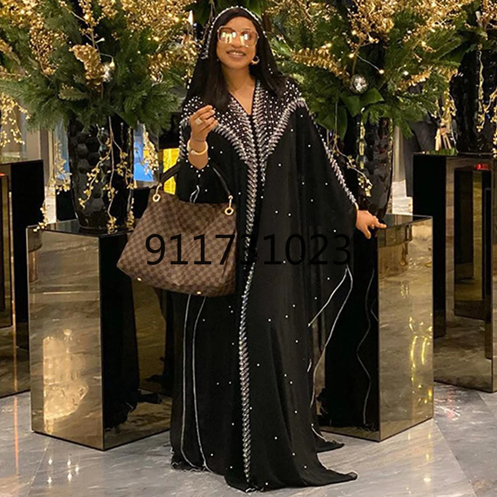 Женское шифоновое платье-кимоно с капюшоном | Тематическая одежда и униформа