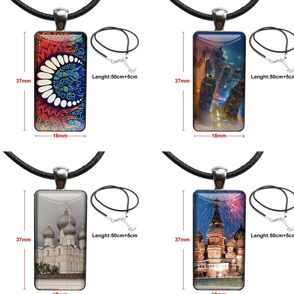 Для мальчиков и девочек вечерние подарок Москва российский Кремль ожерелье Мода