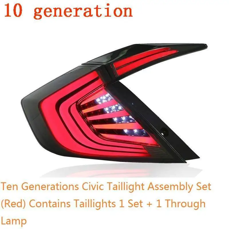 Cob Neblineros Exterior Running Automobiles Luces Para Auto Led Drl Headlights Rear Car Lights Assembly FOR Honda Civic - Цвет: MODEL F
