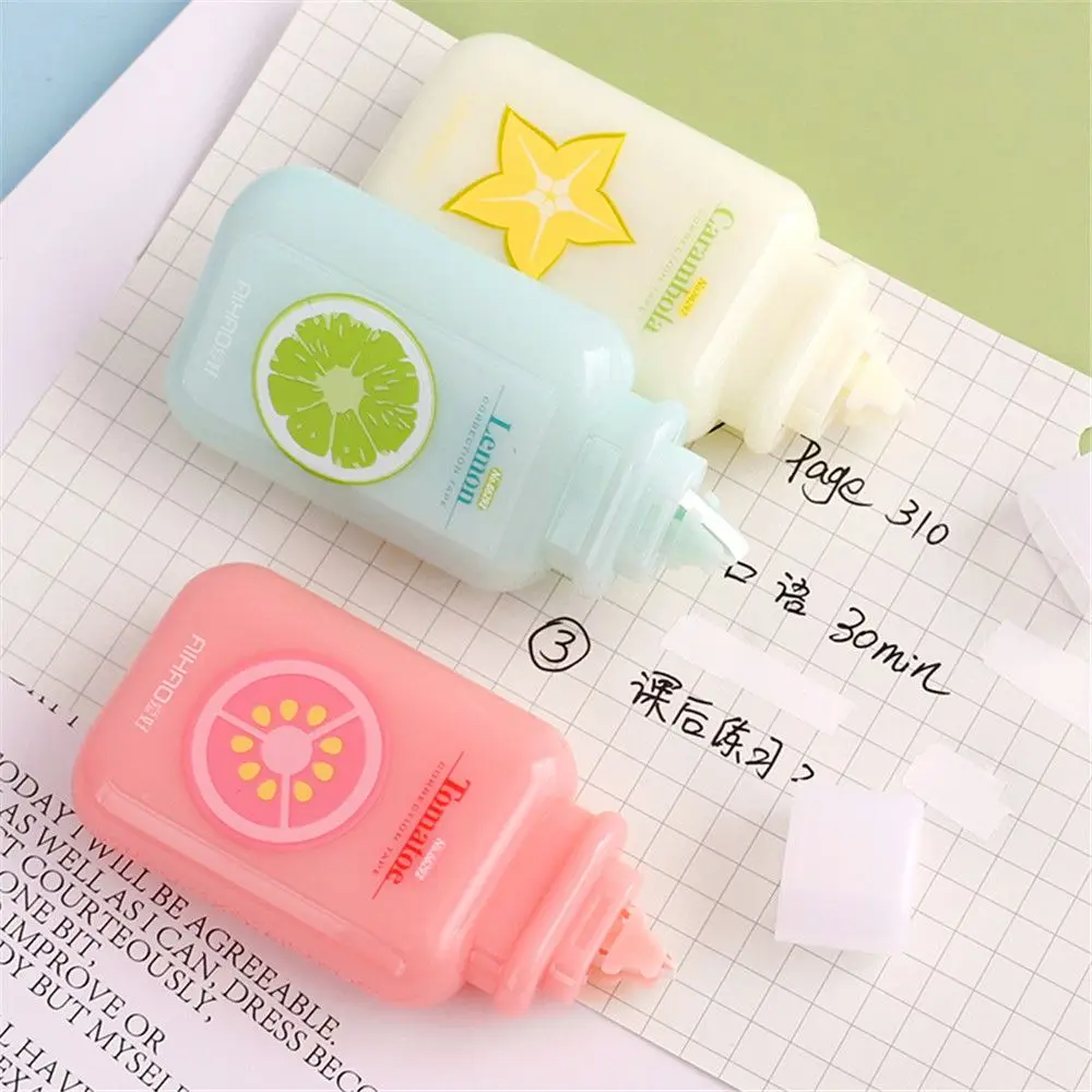 Милые конфеты цвет молочная бутылка коррекция лента Kawaii Канцтовары правильный