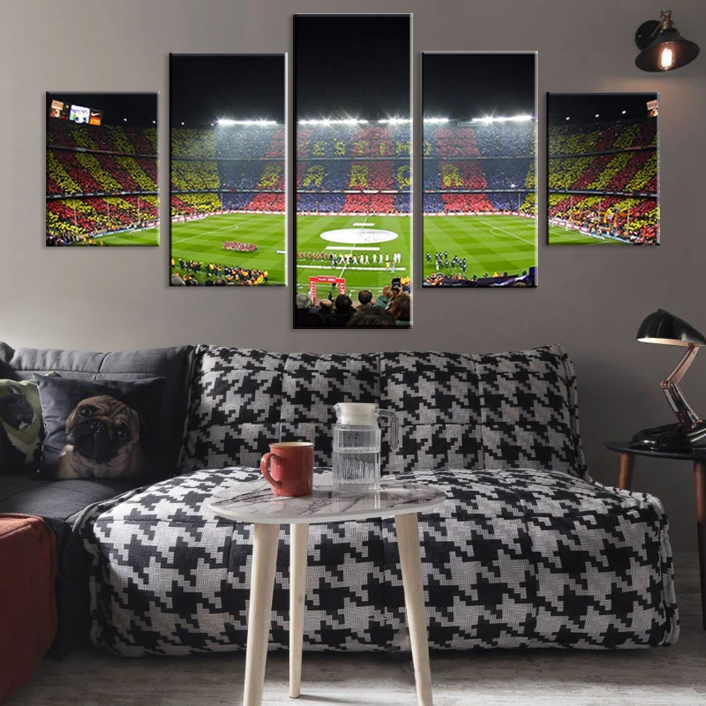 Картина на холсте для гостиной Настенный декор 5 шт. гимнастика Испания ФК