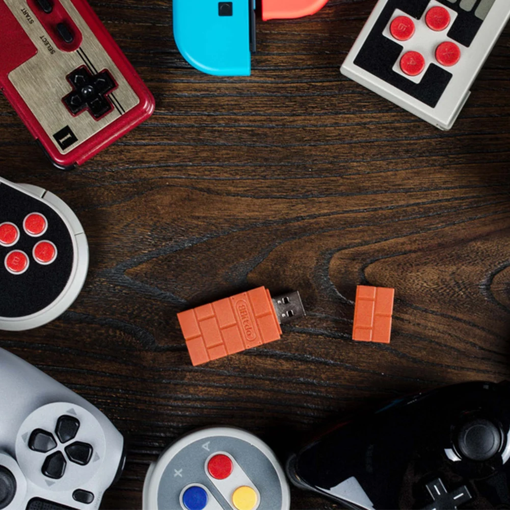 8-битный USB-приемник Портативный беспроводной Bluetooth-приемник для геймпада