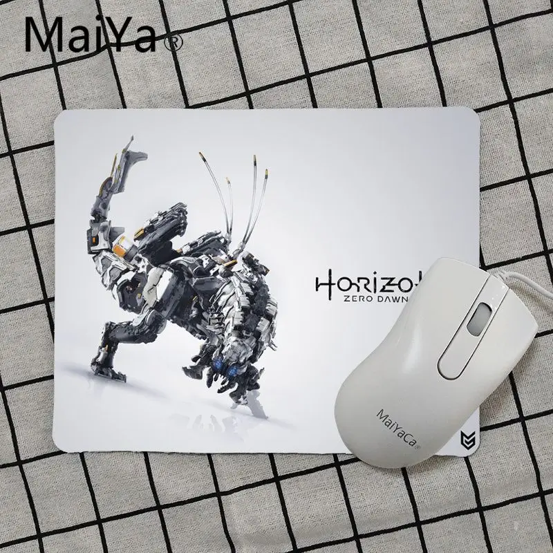 Maiya высокое качество игры Horizon Zero Dawn коврик для мыши геймерская игра коврики Лидер продаж подставка под руку мышь - Цвет: No Lock Edge25x29cm