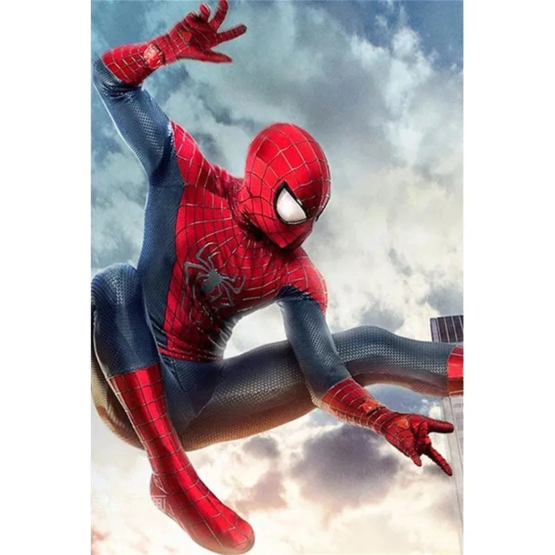 

5D Painting Embroidery Diamond Large Full â€‹Drill Super Hero Animal Rhinestone Picture Mosaic Decoration New DIY Round Art 2021