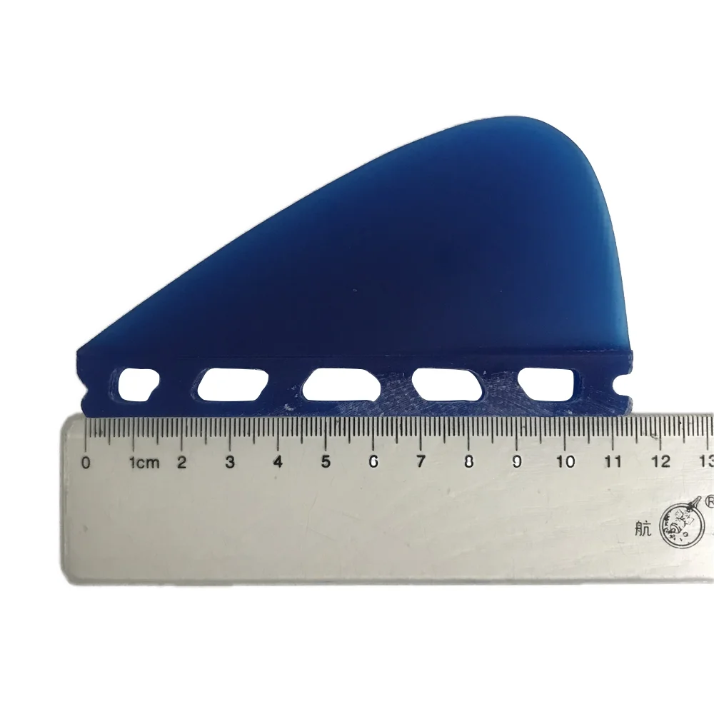 Плавники с одним язычком плавник Knubster центральный плавники голубого цвета для