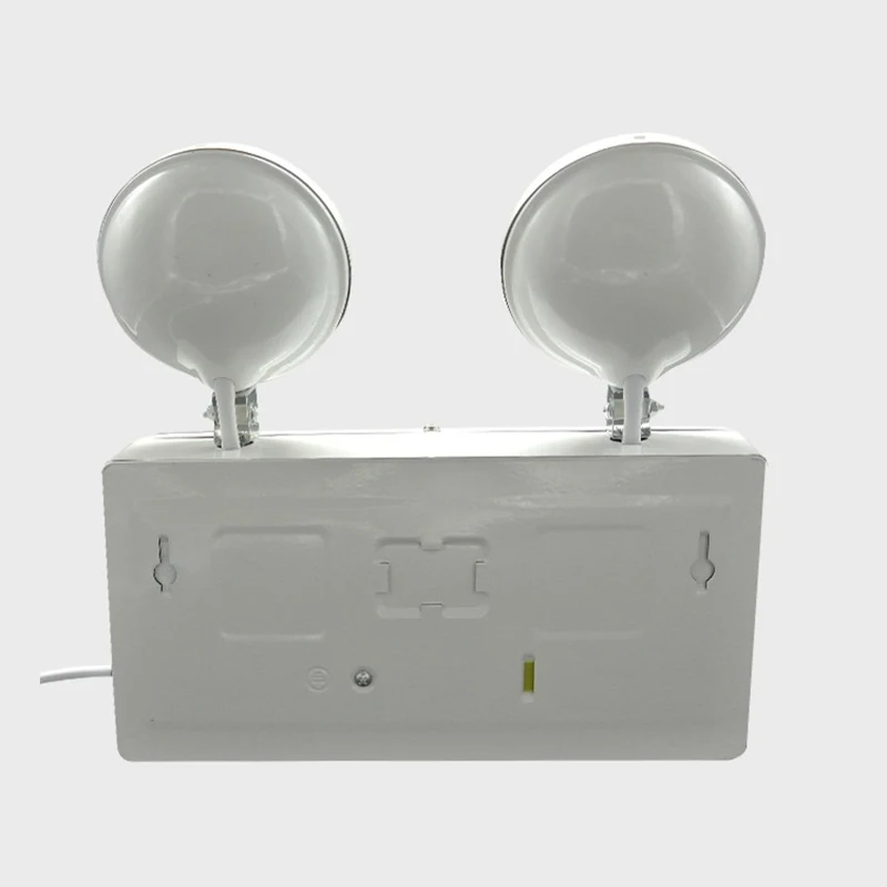 

Dual 2 heads emergency light lamp fire emergency light