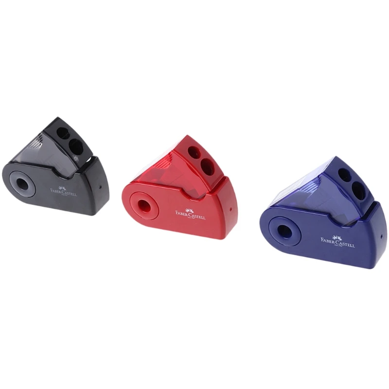 

1Pc Double Pencil Sharpener Single Hole Double Hole For Kids School Supplies 53CC