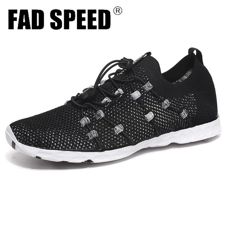 

Унисекс Aqua обувь Летняя дышащая сетчатая открытая пляжная обувь для плавания и дайвинга быстросохнущие кроссовки спортивная обувь