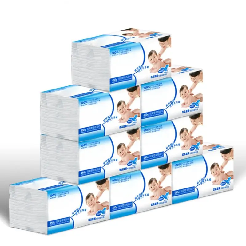 

8PCS Silky Smooth Soft Premium 3-Ply Toilet Paper Kitchen Toilet Facial Tissues