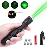high power super laser pointer 009 burning laser pen 532nm green light usb charge visible beam powerful 10000m lazer pen cat toy