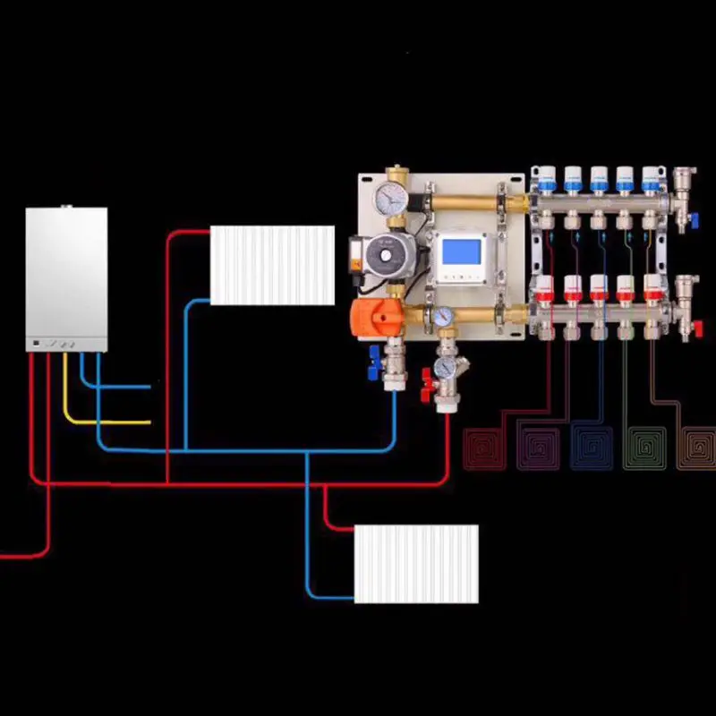 

LCD Display Temperature Controller Thermostat Electric Thermoregulator F1FC