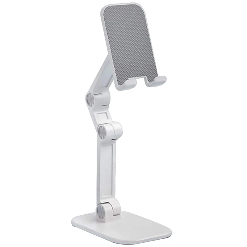 

Adjustable Phone Tablet Stand, Angle & Height Adjustable Foldable Aluminum Desk Holder for iPhone