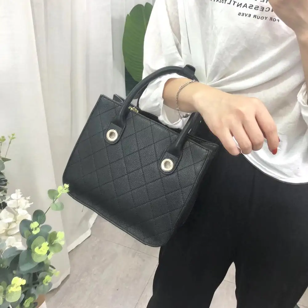 

free shipping 2020 the new style fashion and simplegenuine cow leather women handbag one shoulder bag crossbody bag 25cm 5color