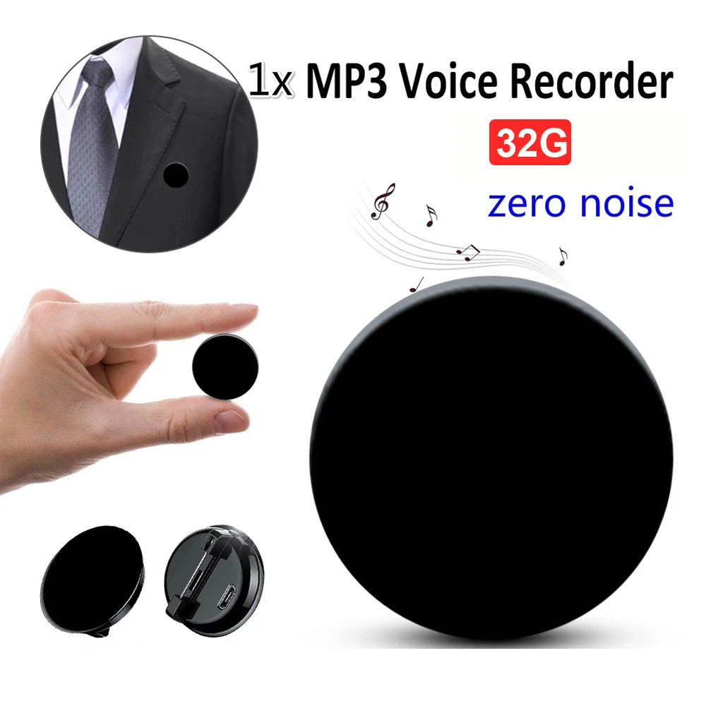 Voice Recorder Professional HD Noise Reduction HIFI MP3 Player Digital Audio 68H Standby | Электроника