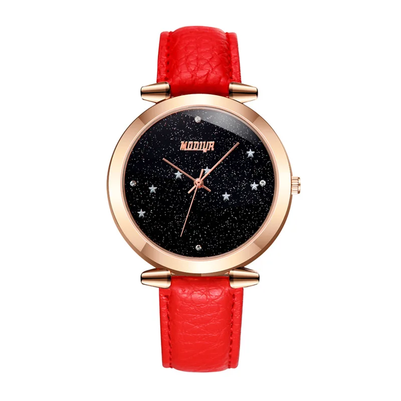 

Ladies Watch New Starry Sky Bracelet Classic Leather Strap Watch Casual Minimalist Small Dial Gift for Girlfriend Reloj Mujer